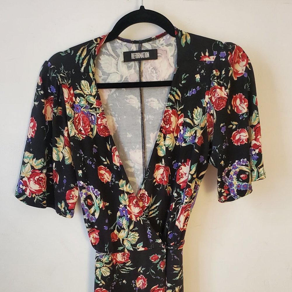 Reformation Wrap Dress